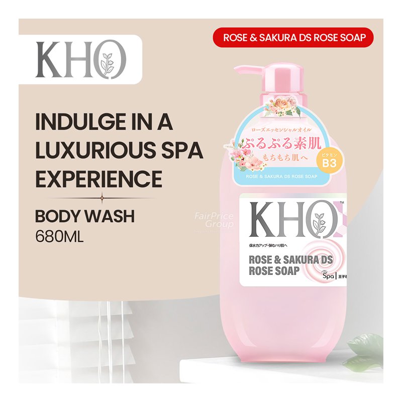 KHO Body Soap - Rose (Sakura)