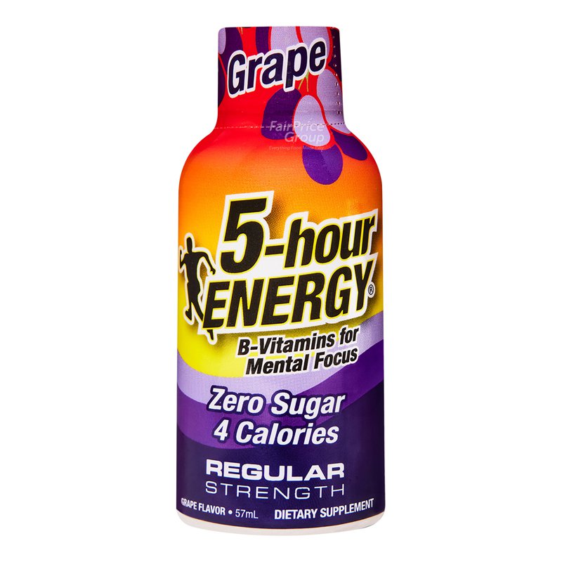 5-Hour Energy Dietary Supplement - Grape