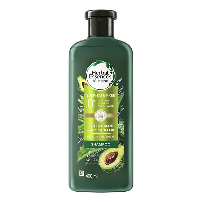 Herbal Essence Ultra Nourishing Shampoo - Potent Aloe + Avocado Oil