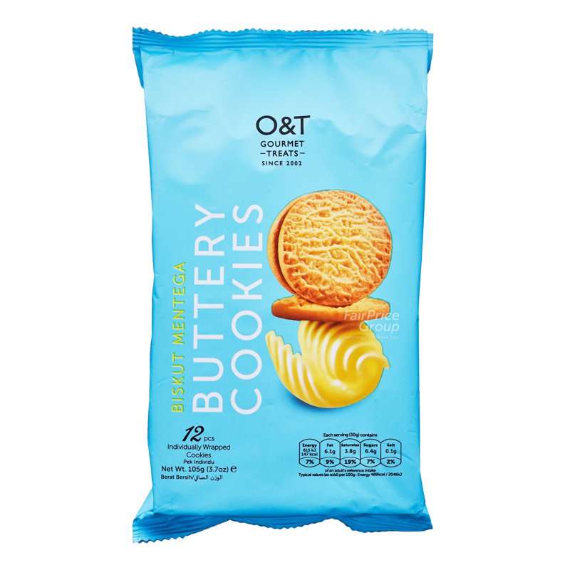 O&T Gourmet Treats - Buttery Cookies