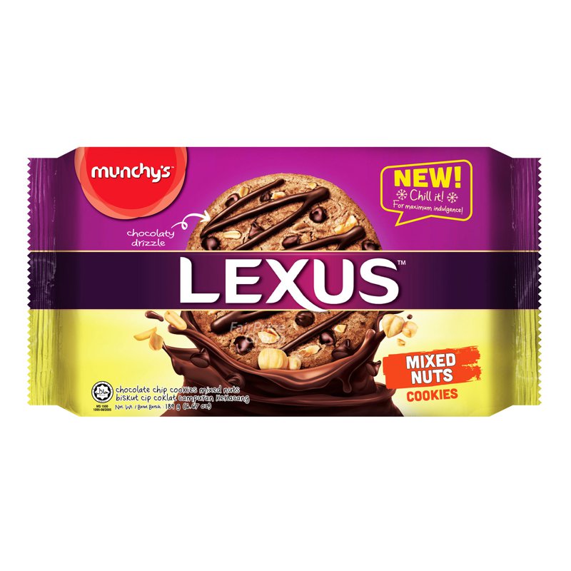 Munchy'S Lexus Cookies - Mixed Nuts