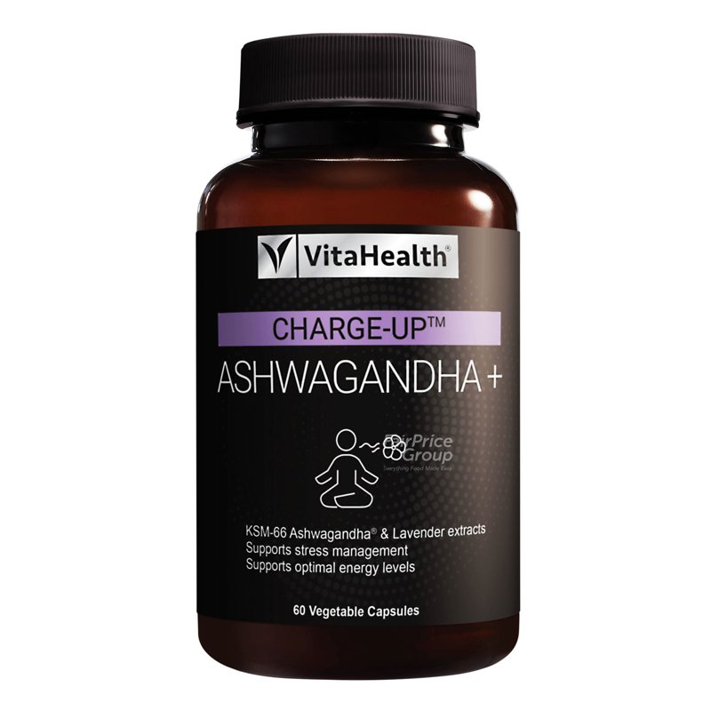 Vitahealth Charge-Up Ashwagandha + 60 per pack