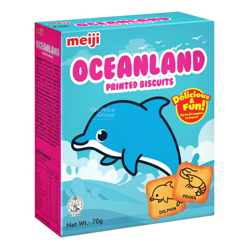 Meiji Printed Biscuits - Oceanland