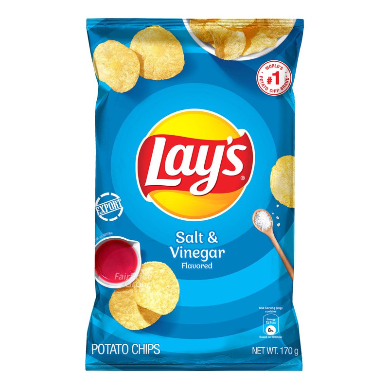 Lay's Potato Chips - Salt & Vinegar