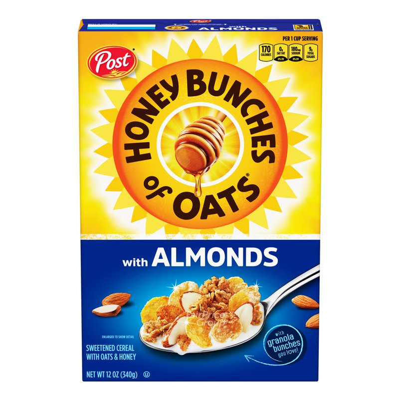 Post Honey Bunches Of Oats Cereal - Almond