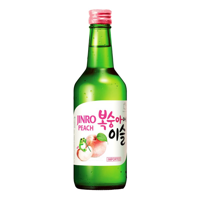 Jinro Bottle Soju - Peach