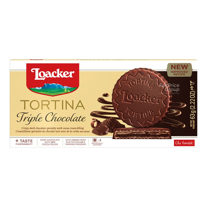 Loacker Tortina - Triple Chocolate