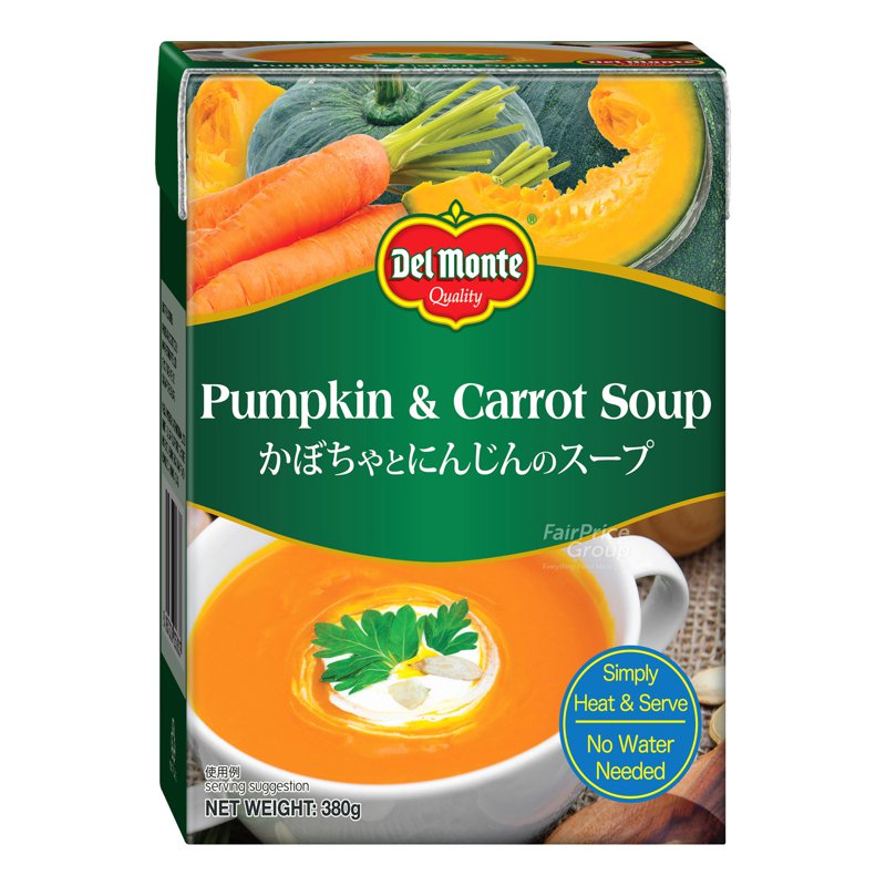 Del Monte Delmonte Soup - Pumpkin & Carrot