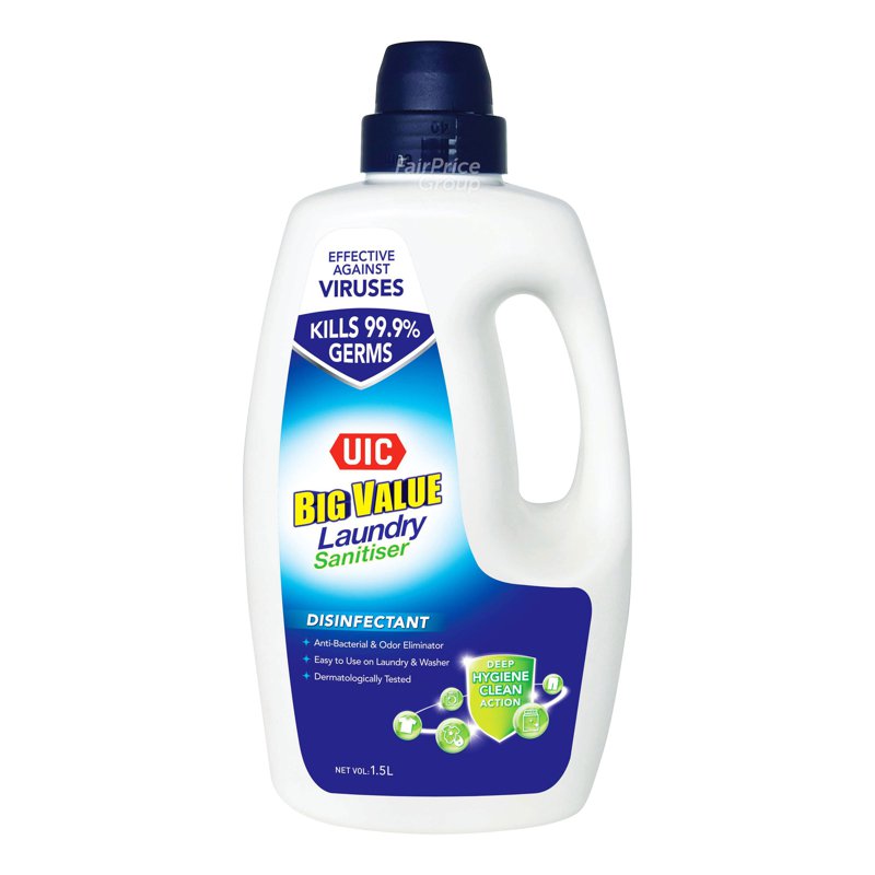 UIC Big Value Laundry Sanitiser - Disinfectant 1.5L