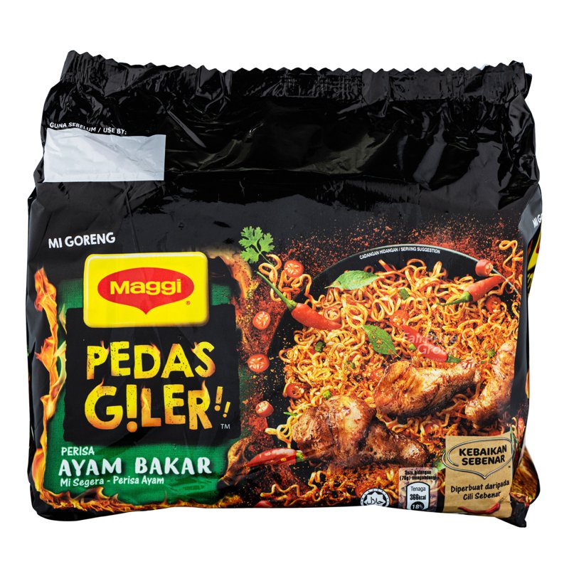 Maggie Pedas Giler Mi Goreng - Roasted Chicken