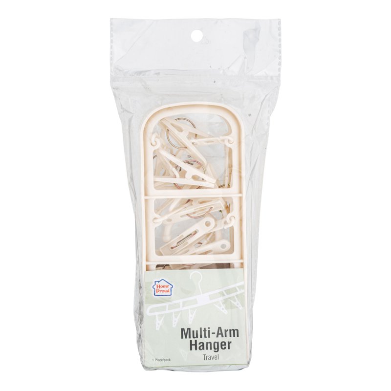 HomeProud Multi Arm Hanger with Pegs 1 per pack