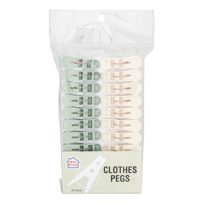 HomeProud Clothes Pegs 22 per pack