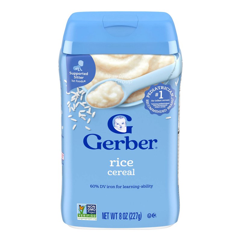 Gerber Baby Cereal - Rice