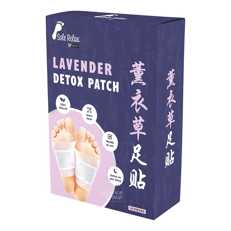 Sole Relax Detox Patch - Lavender 10 per pack
