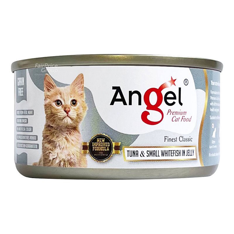 Angel Premium Cat Food - Tuna & Small Whitefish in Jelly