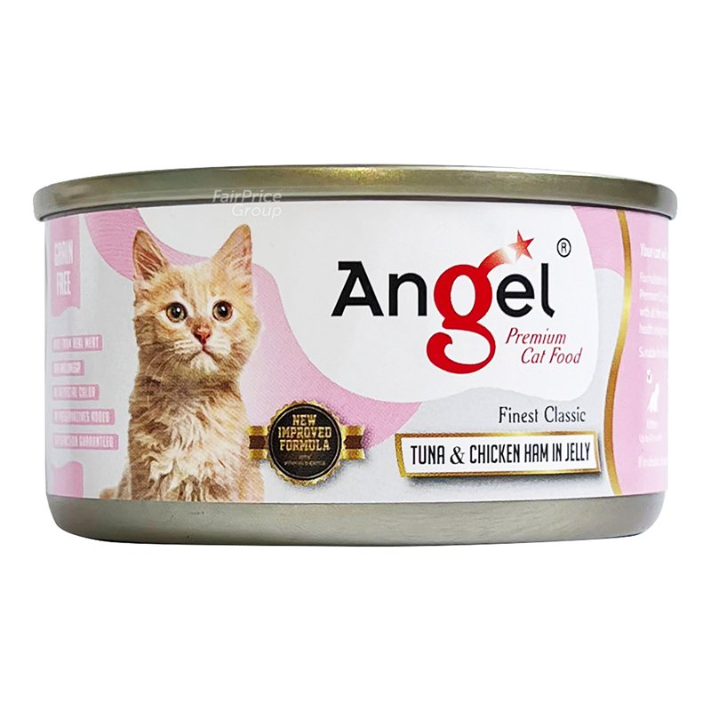 Angel Premium Cat Food - Tuna & Chicken Ham in Jelly