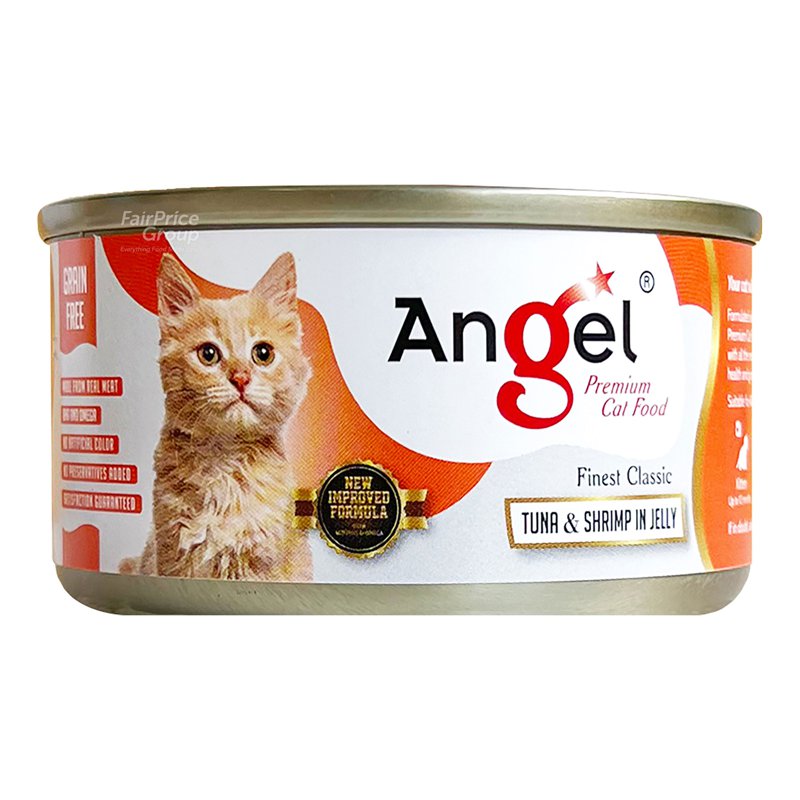 Angel Premium Cat Food - Tuna & Shrimp in Jelly