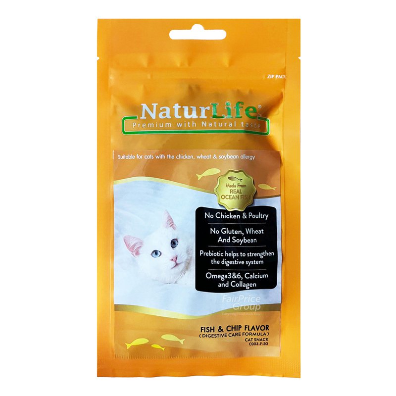 Naturlife Cat Snack - Fish & Chip