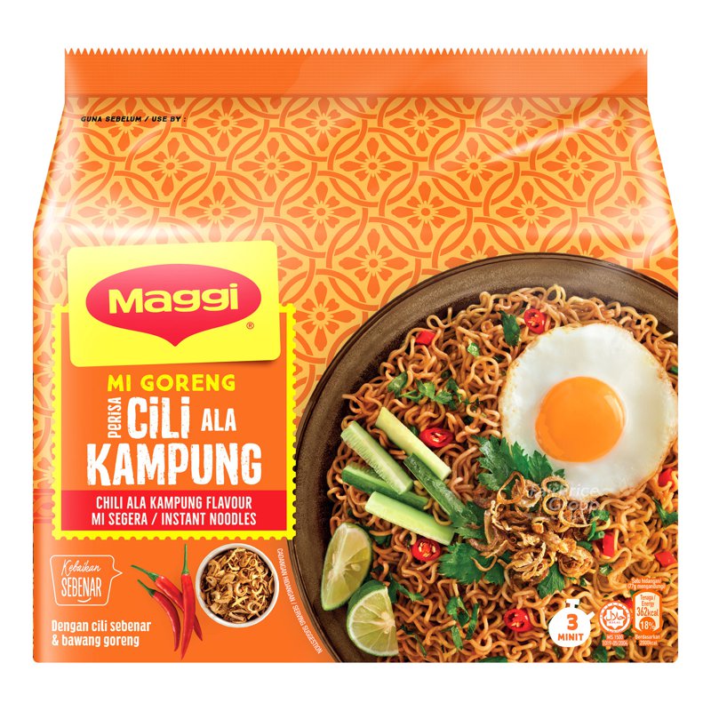 Maggi Mi Goreng Instant Noodle - Cili Ala Kampung