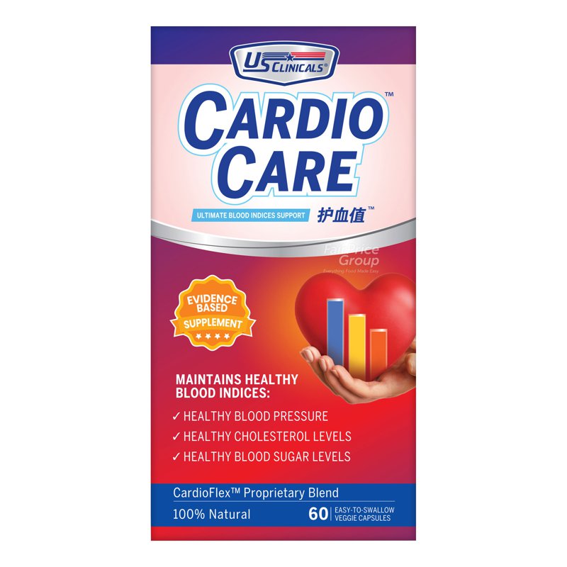 US Clinical Cardiocare Veggie Capsule 60 per pack