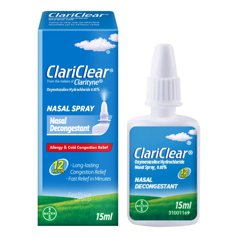 CLARICLEAR Nasal Congestion Relief Spray