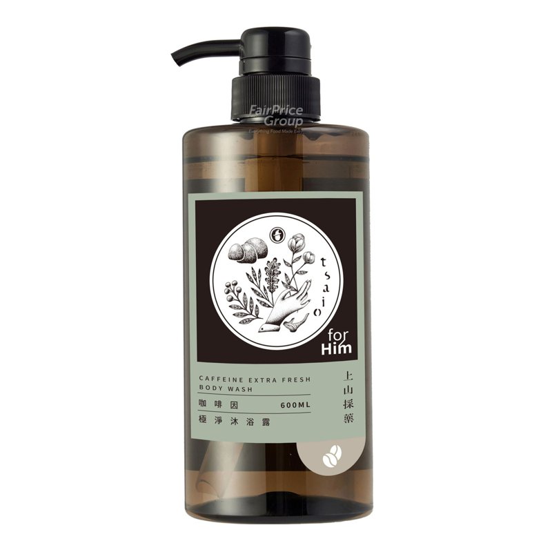 TSAIO For Him Extra Fresh Bodywash - Caffeine