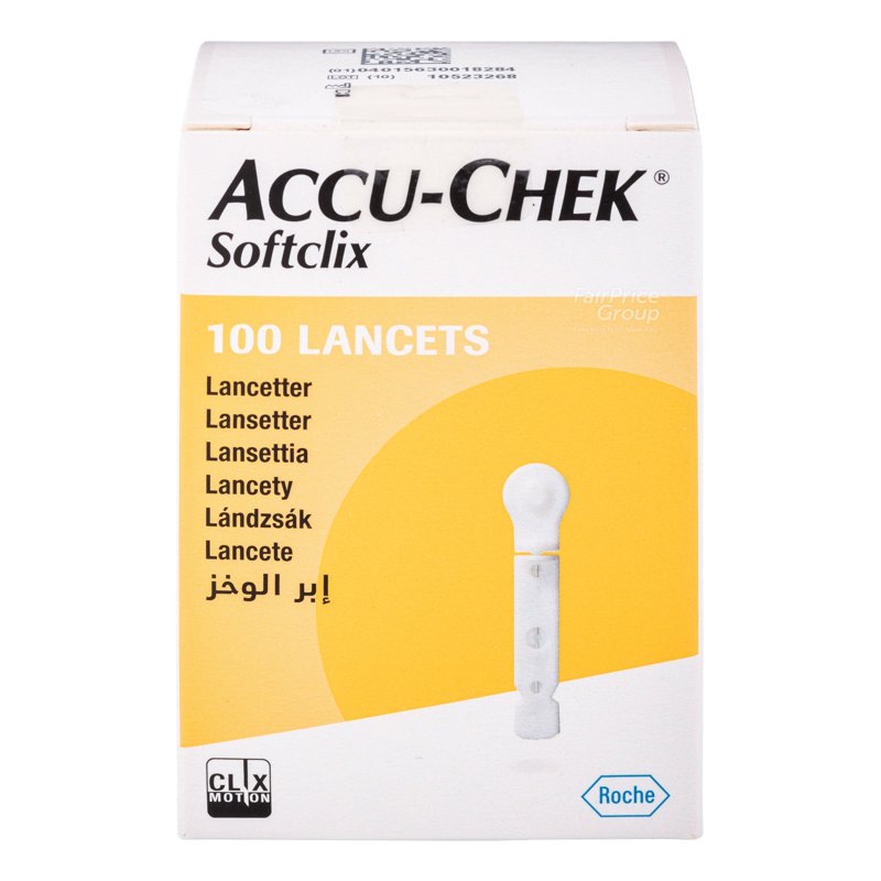 Accu Chek Softclix Lancets 100 per pack