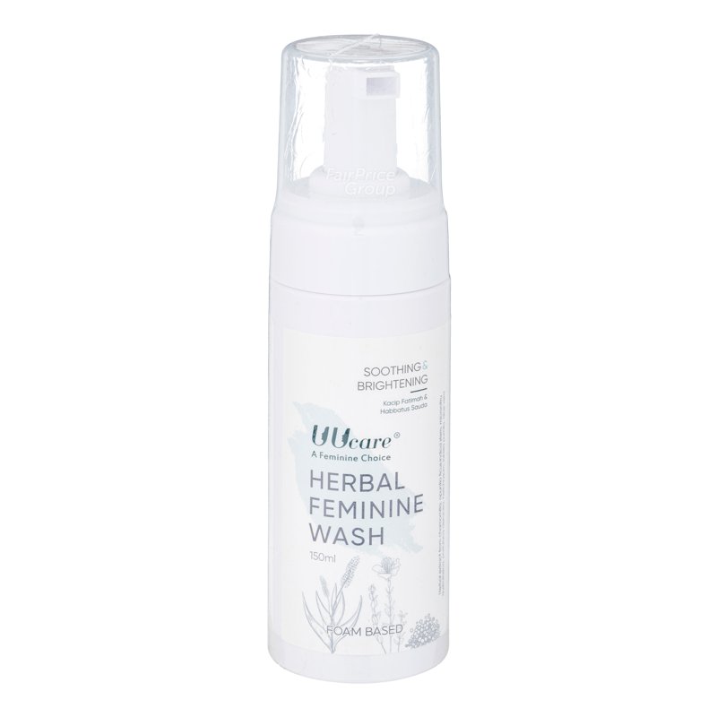 Uu Care Herbal Feminine Wash Foam - Soothing, Firming & Brightening