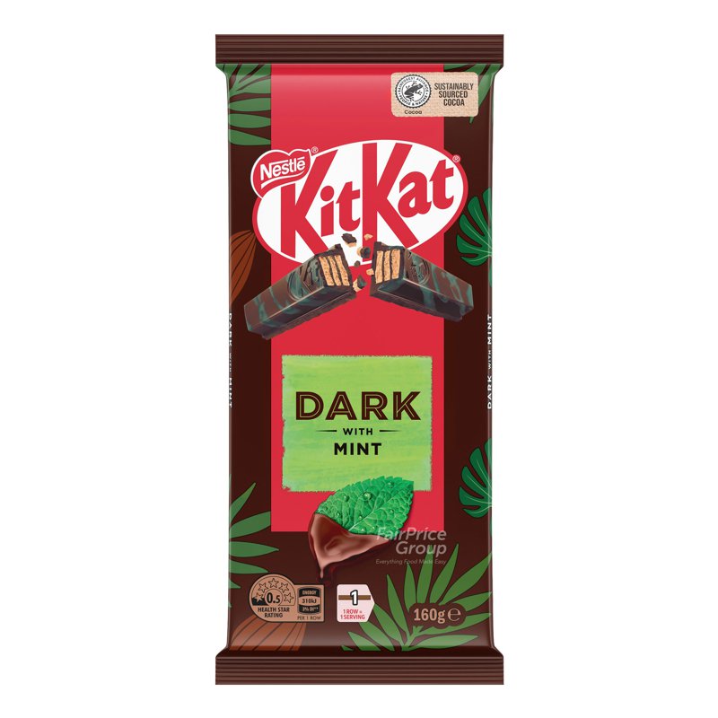 Kit Kat Nestle Kit Kat Chocolate Bar - Dark with Mint
