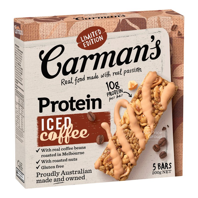Carman'S Protein Bar - Iced Coffee