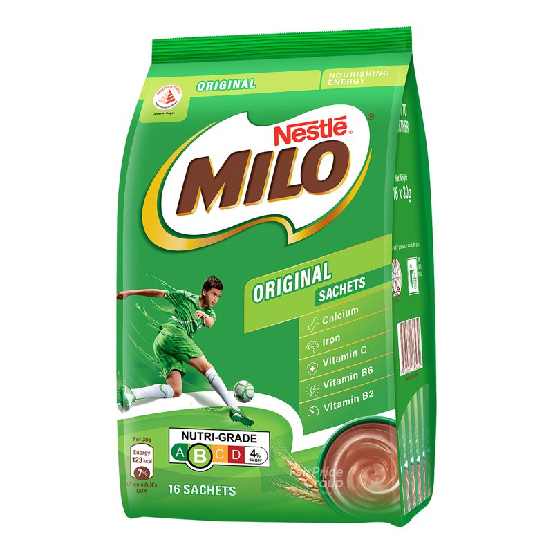 Milo Instant Chocolate Malt with Milk - Original (Sachet)