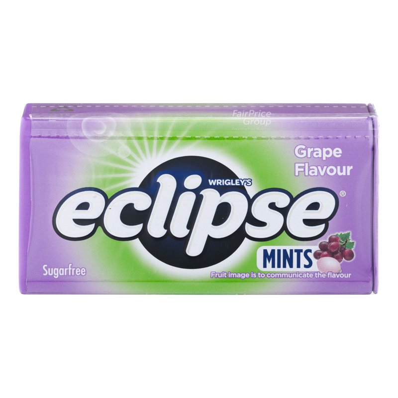 ECLIPSE Wrigley's ECLIPSE Sugar Free Mints Candy - Grape