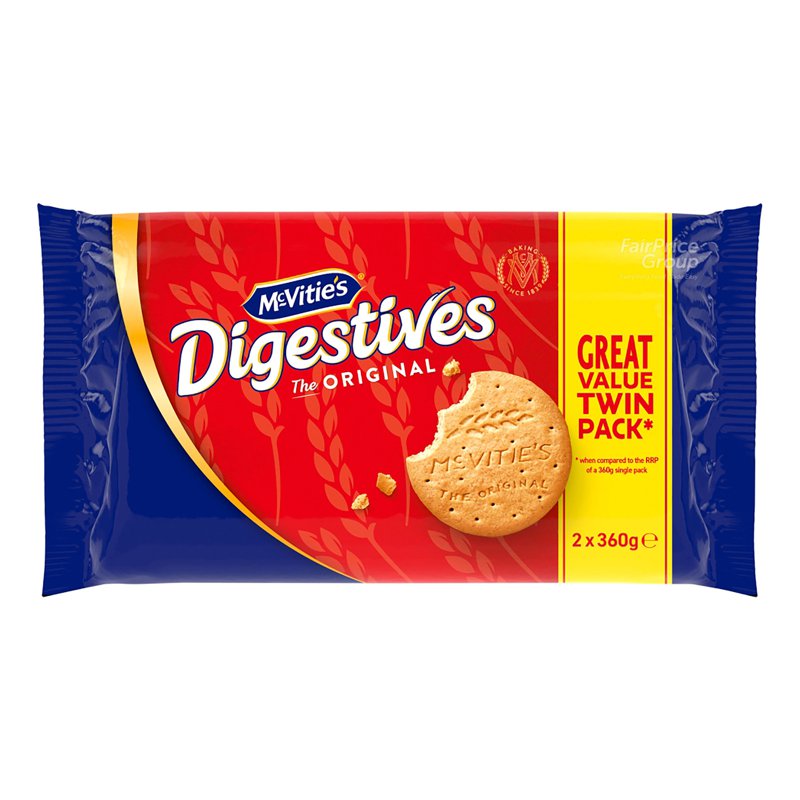 Mcvitie'S Digestive Biscuits - Original (Twin Pack)
