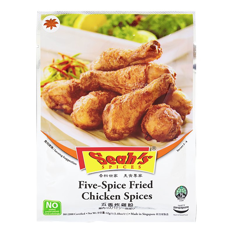 Seah'S Five-Spice Fried Chicken Spices