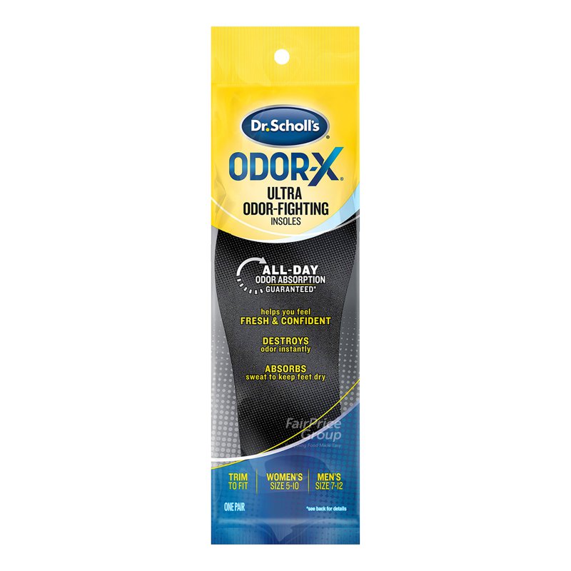 Dr Scholl's Odorx Insoles 1 per pack