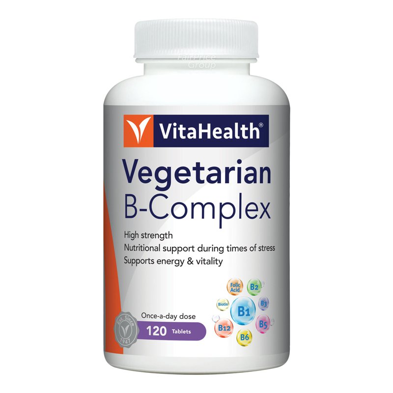 VitaHealth Vegetarian B-Complex 120 per pack