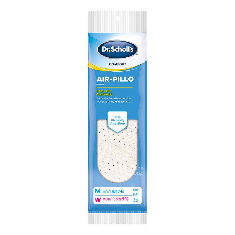 Dr. Scholl's Comfort Double Air Pillo Insoles 1 per pack