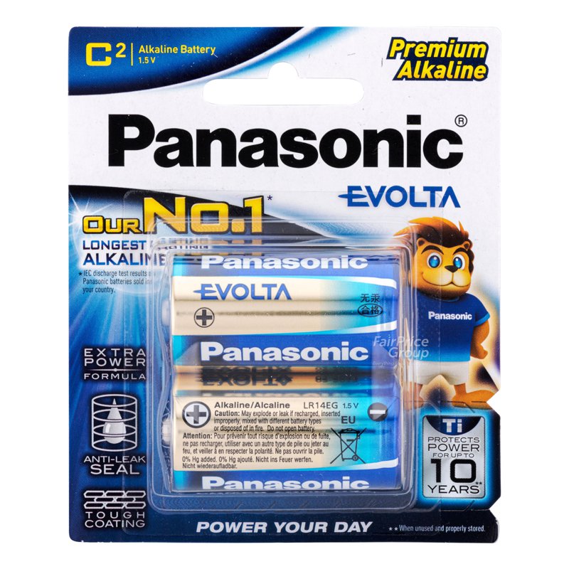 Panasonic Evolta C - LR14EG/2B 2 per pack