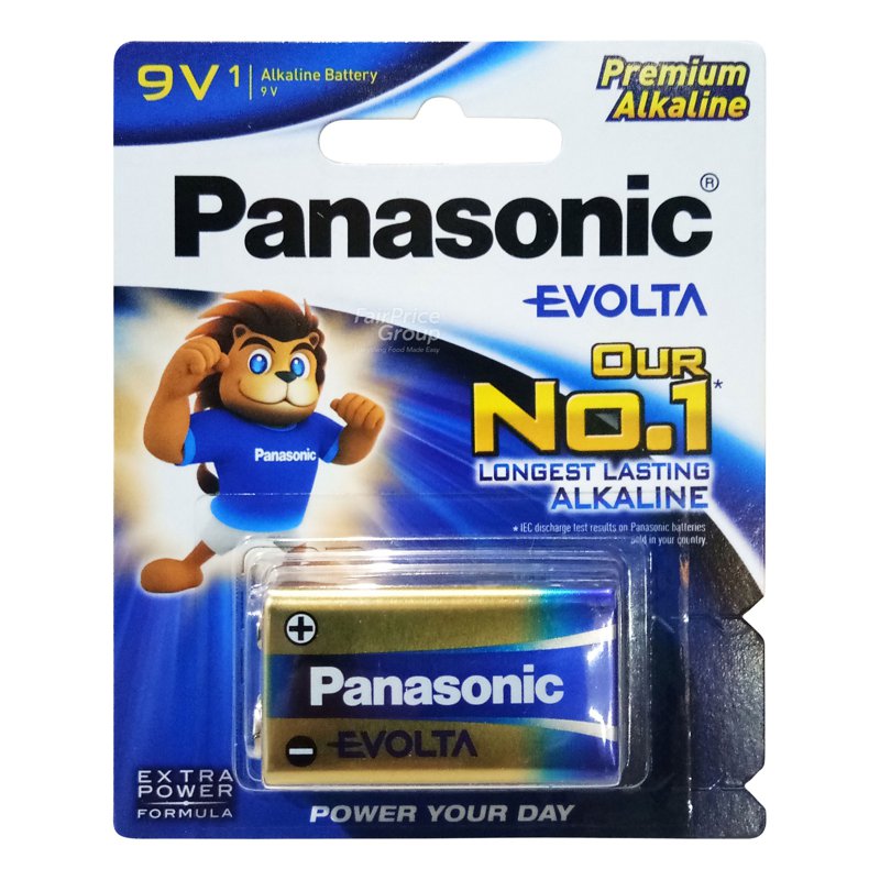 Panasonic Evolta 9V - 6LR61EG/1B 1 per pack
