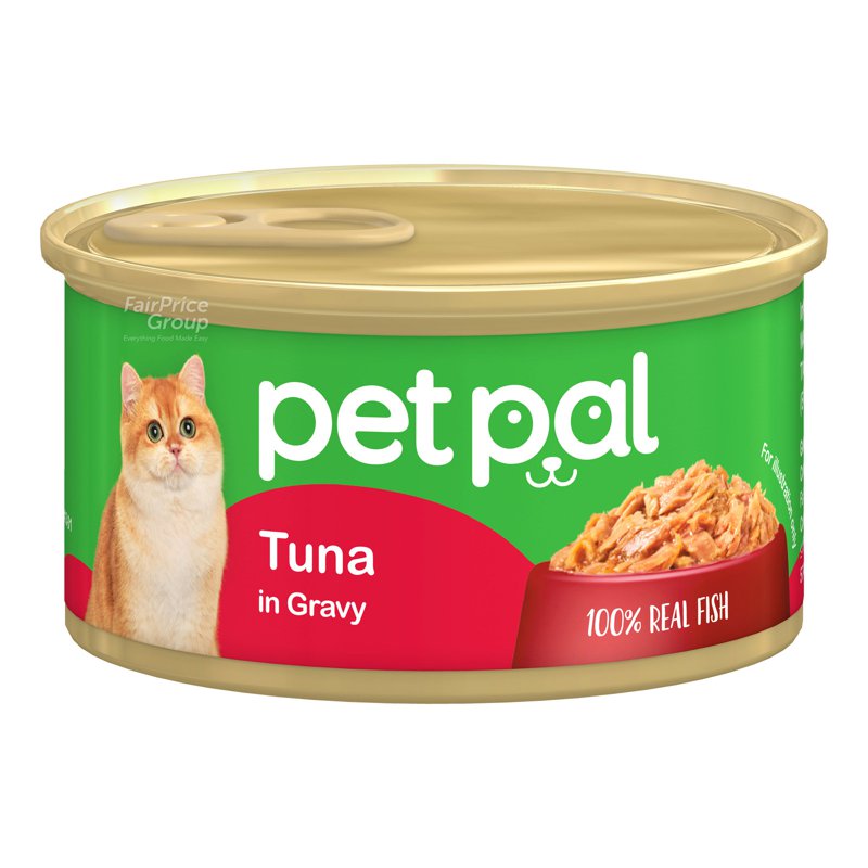 Petpal Cat Can Food - Tuna in Gravy 85g