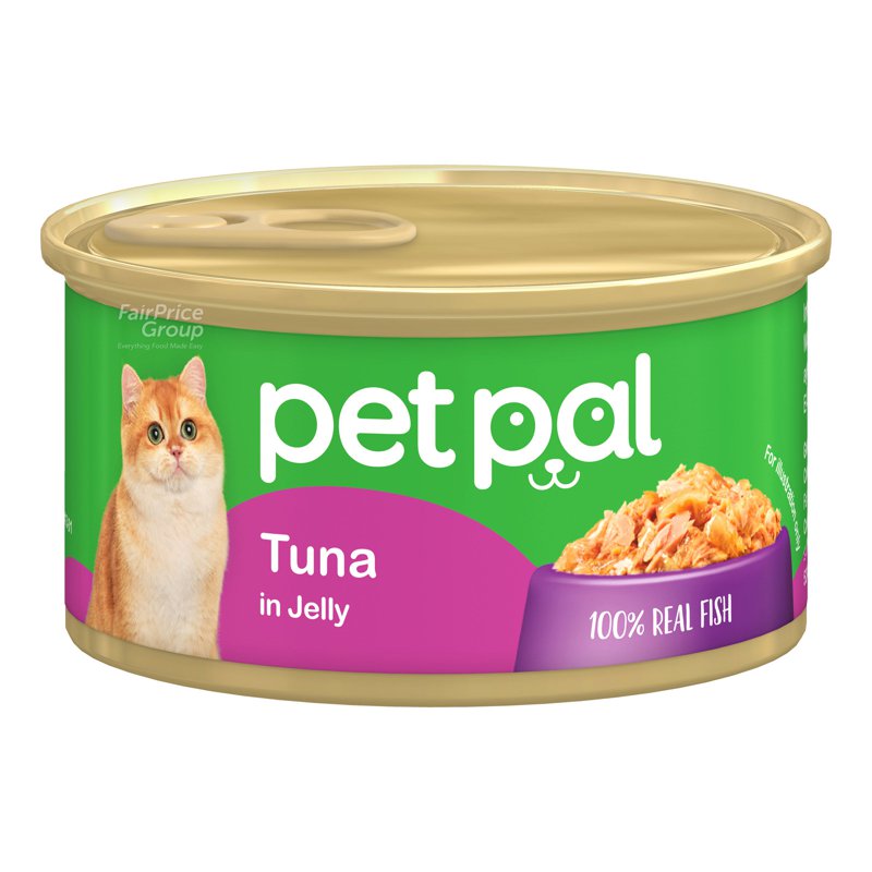 PETPAL Cat Can Food - Tuna in Jelly
