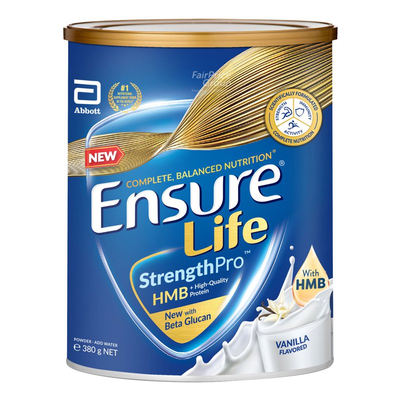 Abbott Ensure Life Strength Pro Milk Powder - Vanilla
