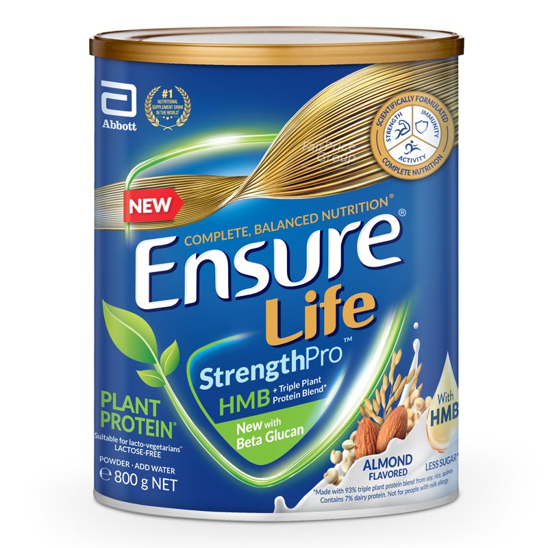 Abbott Ensure Life Plant Based Adult Milk Powder - Almond