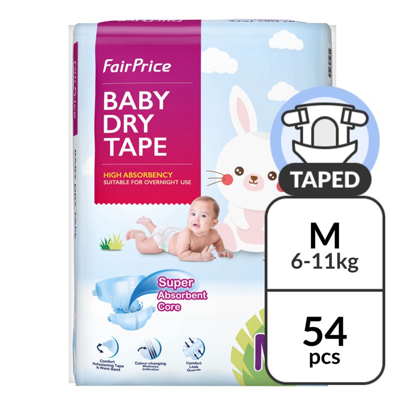 FairPrice Baby Dry Taped Diaper