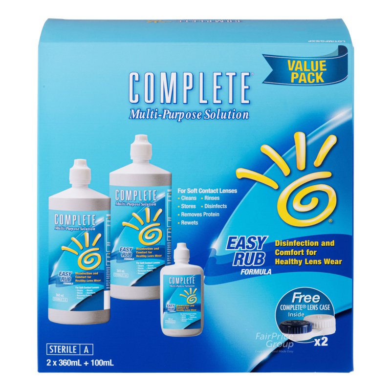 Complete Multi-Purpose Solution - Easy Rub +