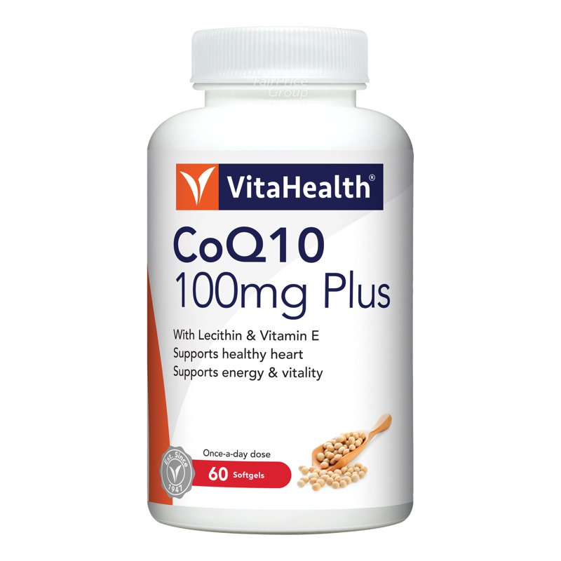 Vitahealth CoQ10 100mg Plus 60 per pack