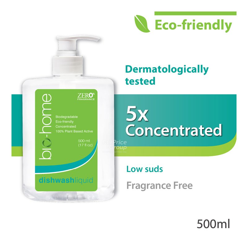 Bio-Home Dishwashing Liquid - Zero Fragrance