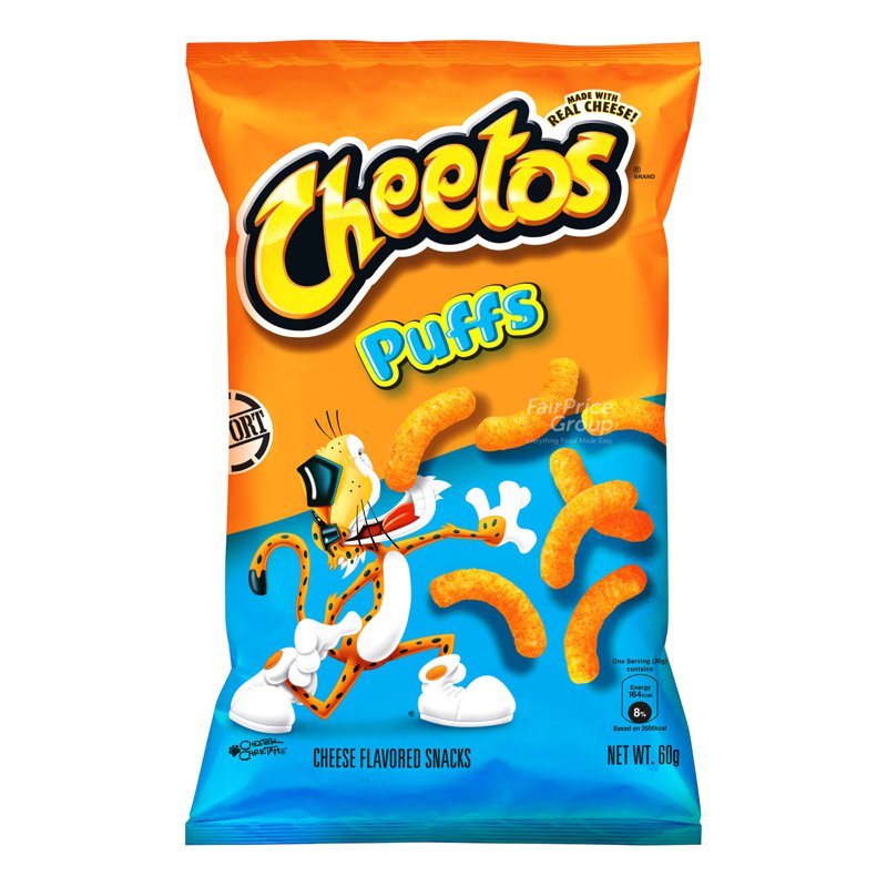 Cheetos Cheese Flavoured Snacks - Puffs