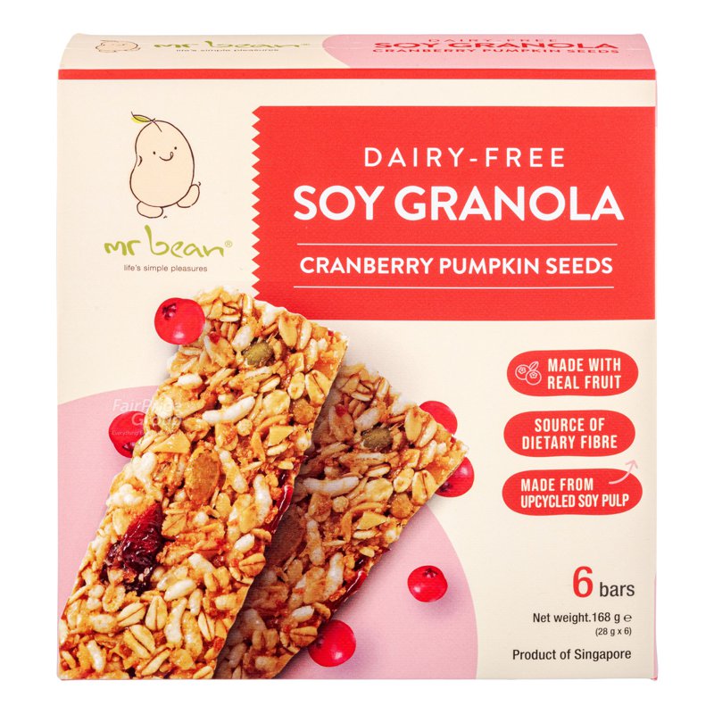 MR BEAN Soy Granola - Cranberry Pumpkin Seeds