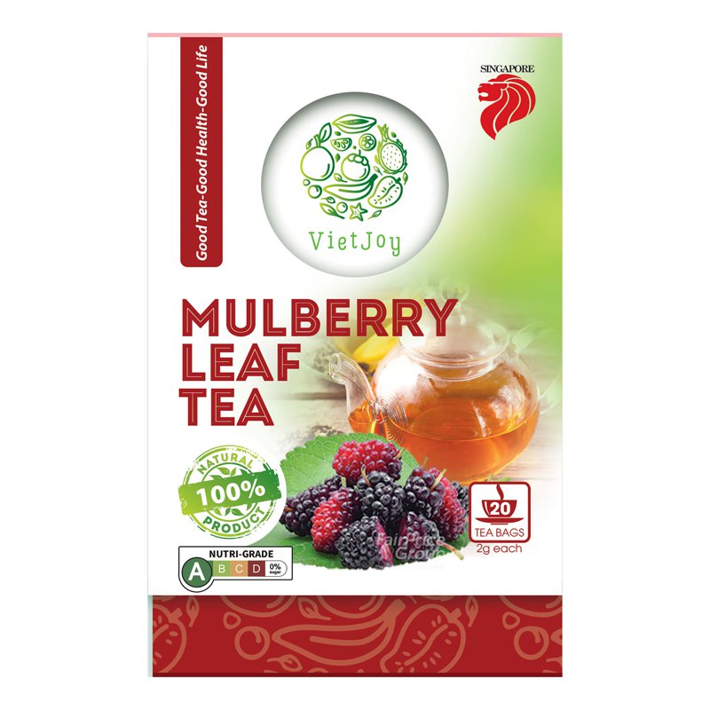 Vietjoy Leaf Tea Bags - Mulberry 20 per pack